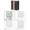 Photo of AVP RPTW-A Punch Block Type A with Full Cable Management Capabilities