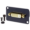 AVP UMDVI-FF Maxxum DVI Female/Female Feedthru 24 Plus 5 Black/Gold Adapter Plate(s) and/or Hardware MIS Color-Code