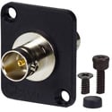 Photo of AVP UMJJ200 Maxxum BNC Feedthru 12 GHz 75 Ohm Non-Recessed Black Plate Adapter Plate(s) and/or Hardware MIS Color-Code