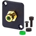 AVP UMRCA-G Maxxum RCA Feedthru Green Adapter Plate(s) and/or Hardware - MIS Color-Code