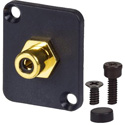 Photo of AVP UMRCA-K Maxxum RCA Feedthru Black Adapter Plate(s) and/or Hardware - MIS Color-Code