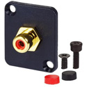 Photo of AVP UMRCA-R Maxxum RCA Feedthru Red Adapter Plate(s) and/or Hardware - MIS Color-Code