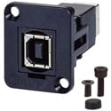 AVP UMSB-B Maxxum USB 2 Type B to B Feedthru F-F black Chassis Adapter Plate(s) and/or Hardware - MIS Color-Code