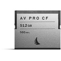 Angelbird AVP512CF AV Pro CFast 2.0 Memory Card for Atomos/Blackmagic Design/Phantom/Canon/Hasselblad - 512GB