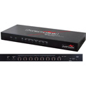 Avenview HBT-C6POE-SP8 1x8 HDBaseT HDMI POE CAT5/6/7 Splitter 4K2K 3D IR Support
