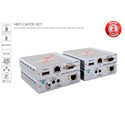 Avenview HBT-C6POE-SET HDMI/IR/RS-232/PoE over SingleCAT5e/6/7 Extender Set with Ethernet - UP TO 100M