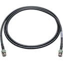 Photo of Laird B4694R-BB-BK-003 12G-SDI/4K UHD Belden 4694R Cable with 4694RBUHD3 BNC Connectors - Black - 3 Foot