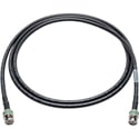 Laird B4694R-BB-BK-003 12G-SDI/4K UHD Belden 4694R Cable with 4694RBUHD3 BNC Connectors - Black - 3 Foot