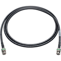 Photo of Laird 12G-SDI/4K UHD Belden 4694R Cable with 4694RBUHD3 BNC Connectors - Black - 6 Foot