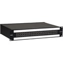 Bittree B48DC-NNPBT/E3 M2OU12L 2x24 2RU 1/4In Long-Frame Patchbay - Front Select TRS Audio Non-Normal - Bussed Grounds