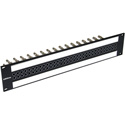 Bittree Black 2X32 2RU Medium Density Mini-Weco Video Patchbay