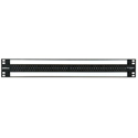 Bittree B96DC-FNABH/D25 M2OU7B TT Bantam 969a Series Audio Patchbay 2x48 1.5 RU - Full Normalled - Bussed Grounds