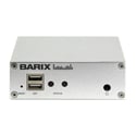 Barix Exstreamer M400 Multi-Format IP Audio Decoder with Syn-Apps and Stereo Line RCA Out for Audio over IP