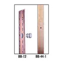 Photo of BB-40 Solid Copper Buss Bar 40 Space (70in) Flat Threaded 10-32