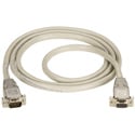 Photo of Black Box EDN12H-0010-MF RS232 Shielded Cable - Metal Hood -  DB9 Male/Female - 10 Foot - Beige