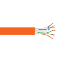 Photo of Black Box EYN866A-PB-1000 GigaTrue CAT6 550-MHz Solid Bulk Cable - PVC Orange - 1000 Foot