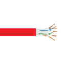 Photo of Black Box EYN868A-PB-1000 GigaTrue CAT6 550-MHz Solid Bulk Cable - PVC Red - 1000 Foot