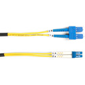 Black Box FOSM-001M-SCLC 3.2-Foot LCSC YL OS2 SM Fiber Patch Cable INDR Zip OFNR