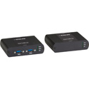 Photo of Black Box IC502A-R2 USB 3.0 Fiber Extender 2 Channel LC Multimode 330 Ft Max Distance