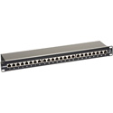 Black Box JPS60A-24 1U 24-Port CAT6 Shielded Patch Panel