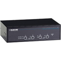 Photo of Black Box KV9624A 4-Port Desktop KVM Switch - Dual-Head DVI-D - USB