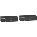Black Box KVXLCDP-200 KVM Extender Kit over CATx - Dual-Monitor - DisplayPort 4K30/USB 2.0/Audio/Serial/Local Video Out