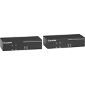 Photo of Black Box KVXLCDPF-200 KVM Extender Kit over Fiber-Dual-Monitor/DisplayPort 4K30/USB2.0/Audio/Serial/Local Video Out