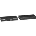 Black Box KVXLCH-100 KVX Series KVM Extender over CATx - 4K/Single-Head/HDMI/USB 2.0/Serial/Audio/Local Audio