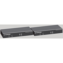 Black Box KVXLCDP-200 KVX Series HDMI/DisplayPort USB 2.0 Dual Head KVM Extender - 100 Meters Over CAT5e/6 Cable