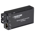 Black Box LGC011A-R2 MultiPower Miniature Media Converter - 1000-Mbps Copper to 1000-Mbps Fiber
