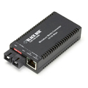 Photo of Black Box LHC015A-R4 MultiPower Mini Ethernet Media Converter/Extender Transceiver - Ethernet to Singlemode Fiber