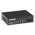 Photo of Blackbox LPS500A-MM-LC Media Converter Gigabit Ethernet PoE Multimode 850nm 550m LC