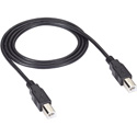 Photo of Black Box USB08-0006 Type B Male to Type B Male Black 6-Foot