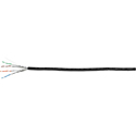 Kramer BC-UNIKAT/LSHF/BK-305M 23AWG U/FTP CAT6A Bulk Cable for Kramer DGKat/HDBaseT & LAN - 1000 Feet - Black