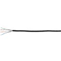 Kramer BC-UNIKAT/LSHF/BK-305M 23AWG U/FTP CAT6A Bulk Cable for Kramer DGKat/HDBaseT & LAN - 1000 Feet - Black