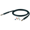 Photo of Canare BC003M Audio Patch Cord - Bantam-Bantam - 0.3 Meter Black