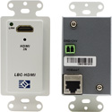 Broadata Link Bridge LBC-H-T-WP HDBaseT- HDMI Wallplate Transmitter with PoC (Up to 70m)