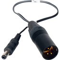Photo of Laird BD-PWR1-01 Blackmagic Design Power Cable - 2.5mm DC Plug to 4-Pin XLR Male - 1 Foot