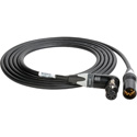 Photo of Laird RA 4-Pin XLRF to 4-Pin XLRM Power Extension Cable for Blackmagic Studio Cameras - 10 Foot