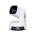 BirdDog MAX 4K30p NDI Conference/Production PTZ Camera with E-Ink Display and AI Tracking - PoE - 12x Zoom - White