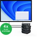 Photo of BirdDog PLAY VideoWall Bundle - 4x BDPLAY 4K NDI Players & 1x VideoWall Software License