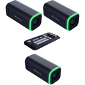 BirdDog BDMKLCOMBO-PR-B UHD 4K Streaming Black MAKI Live 3-Camera Combo with MAKI Studio Control Surface