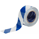 Brady 170003 Striped ToughStrip Tape - Blue / White - 2 Inch x 100 Foot