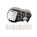 Brady M4-49-427 BMP41/BMP51/M511 Label Maker Cartridge w/ Self Laminating Vinyl Wrap Around Label - 1x1 - Black on White