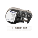 Brady M4C-500-422 Aggressive Adhesive Multi-Purpose Polyester Labels w/ Ribbon for BMP41/BMP51/M511 Printers - 0.5 Inch