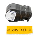 Photo of Brady M5C-1500-595-YL-BK All Weather Permanent Vinyl Labels for BMP51/M511 Printers - 1.5 In - Black on Yellow