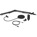 Behringer D3 Podcast Bundle with Professional USB Podcast Cardioid Condenser Microphone and Boom Arm and Pop Filter