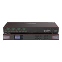 BZBGEAR BG-4K-44MA 4x4 4K60 UHD HDMI 2.0 Matrix Switcher w/ Audio De-embedding Independent Routing & IR Matrixing - HDR