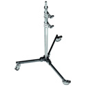 Avenger A5017 Roller Stand with Folding Base / 98-Inch Max Height / 3-Sections / 2 Risers