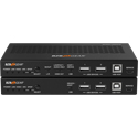 BZBGEAR BG-ExH-100C6 4K 18Gbps HDMI/HDBaseT 3.0 Extender IR/eARC/ARC/PoC/RS232/Ethernet/USB & Audio De-/Embedding 330-Ft